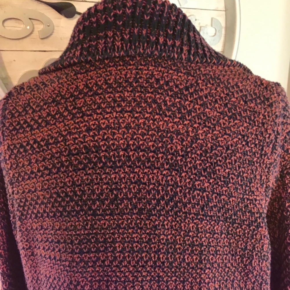 Orvis 100% cotton pockets marled cardigan sweater - Picture 7 of 16